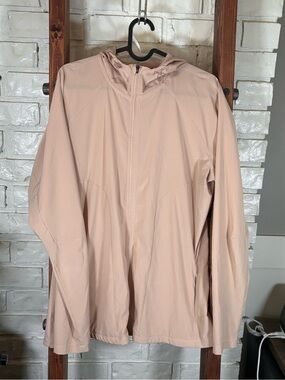 Addidas Light Blush Hooded Windbreaker Jacket